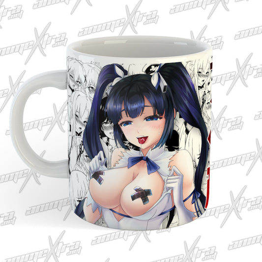 Ahegao Hestia Coffee Mugs