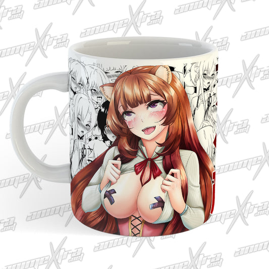 Ahegao Raphtalia Coffee Mugs