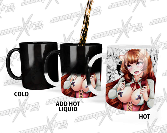 Ahegao Raphtalia Color Changing Mugs