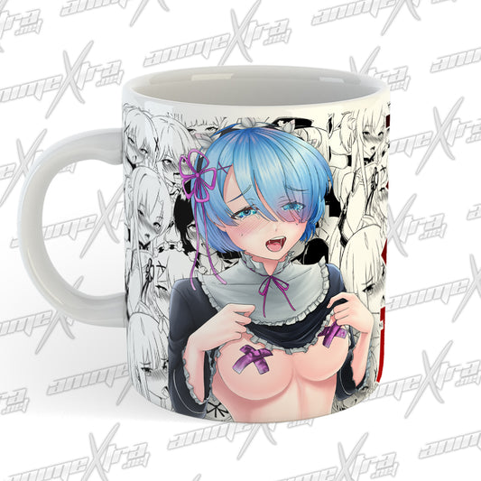 Ahegao Rem Coffee Mugs