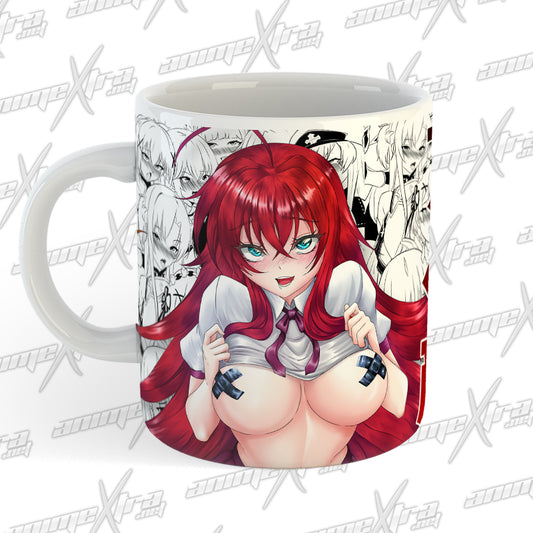 Ahegao Rias Coffee Mugs