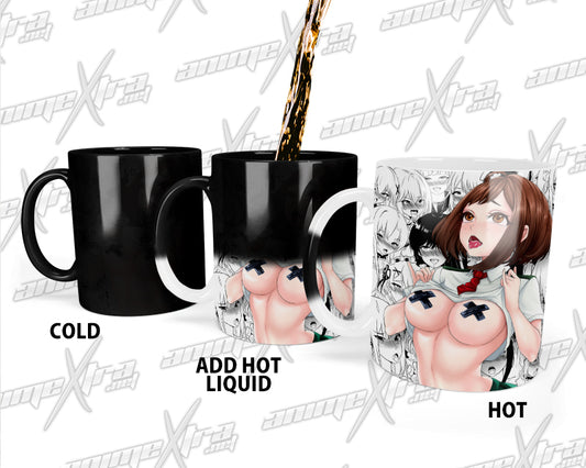 Ahegao Uraraka Color Changing Mugs