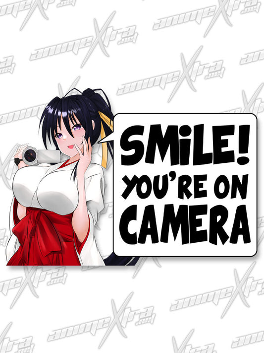 Akeno Smile You're On Camera Kiss Cuts