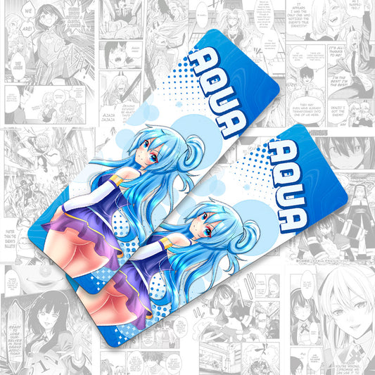 Aqua BAWC Bookmarks