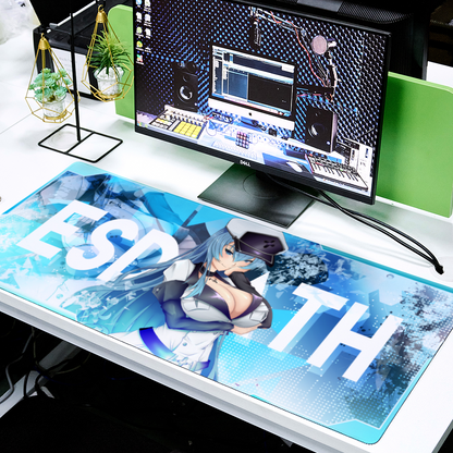 Esdeath Desk Mat 16" x 35''