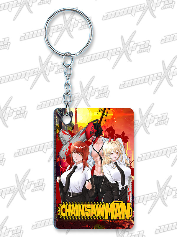 Chainsaw Man Keychain – AnimeXtra