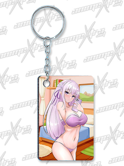 Emilia Selfie Keychain