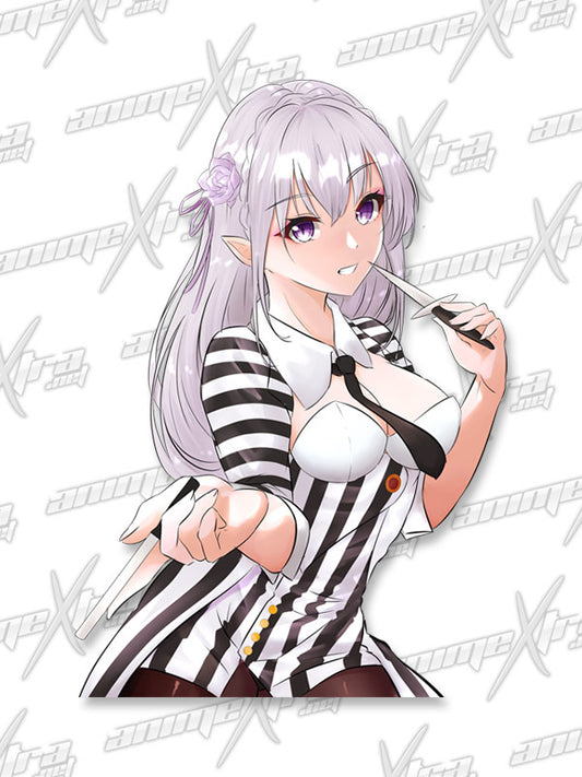 Emilia x Beetlejuice Kiss Cuts