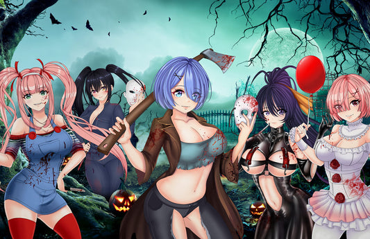 Waifu Halloween Poster