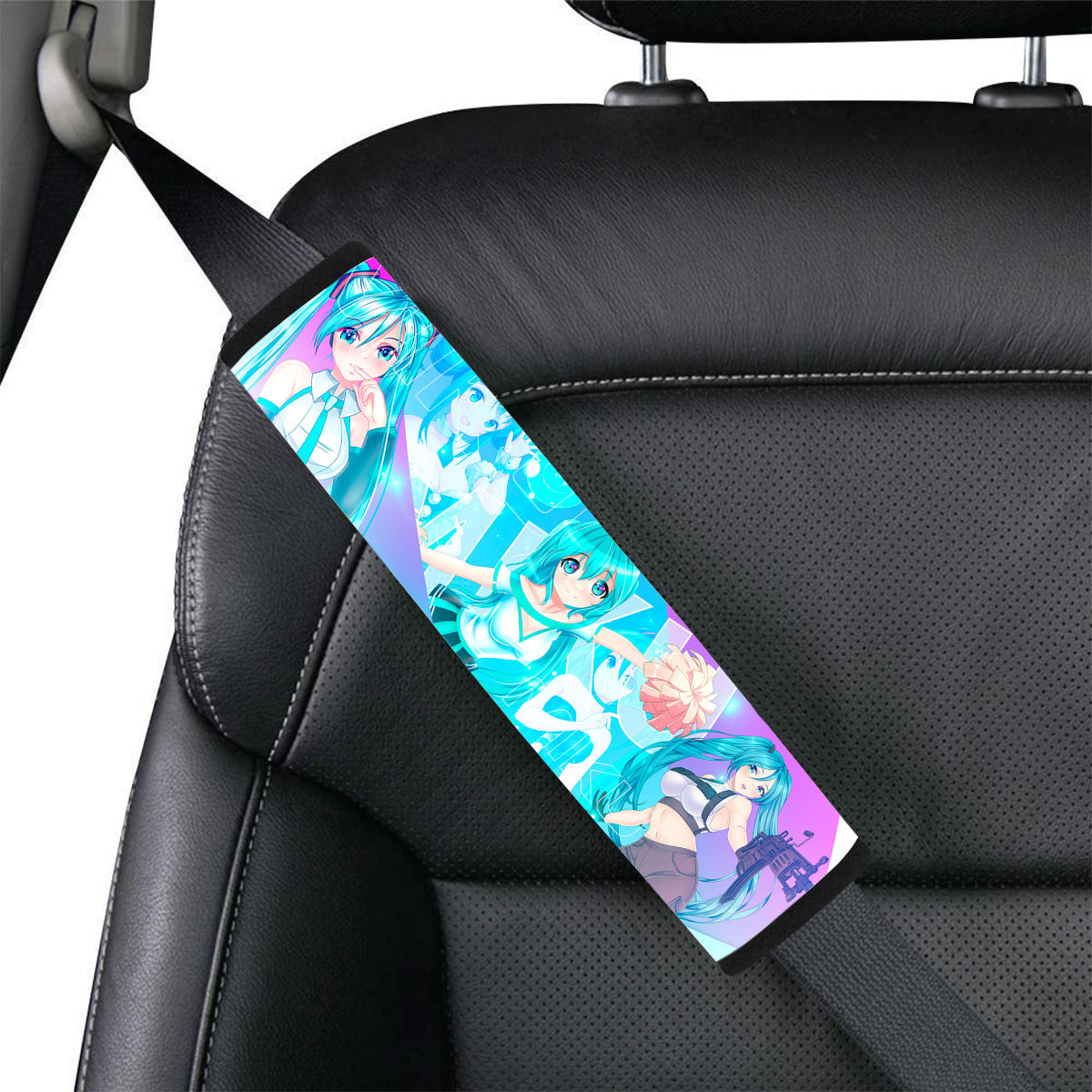 Hatsune Miku Seat Belt Covers