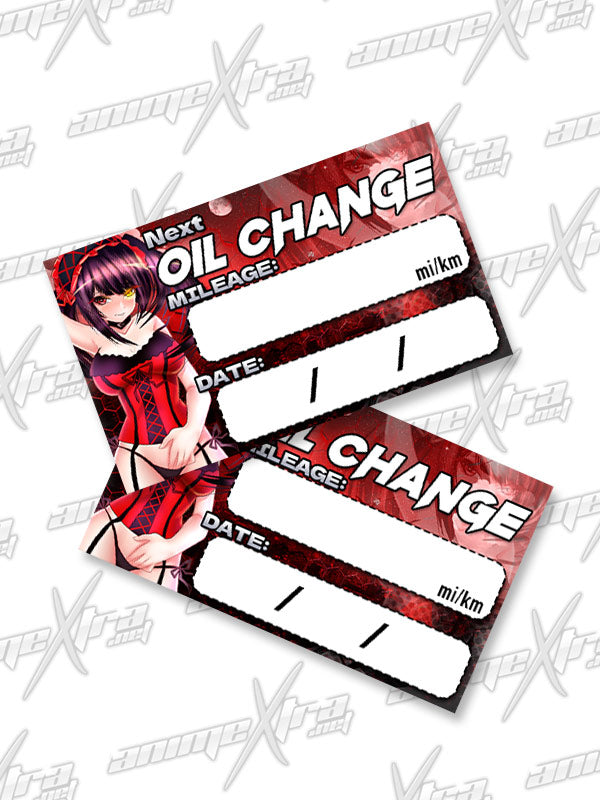Kurumi Oil Change Sticker