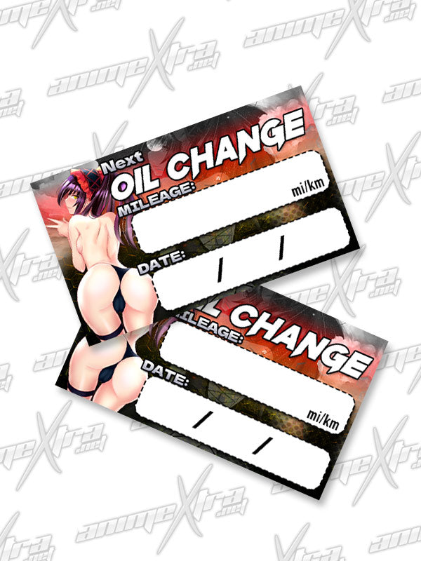 Kurumi BAWC Oil Change Sticker