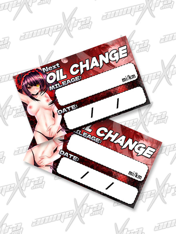 Kurumi Oil Change Sticker