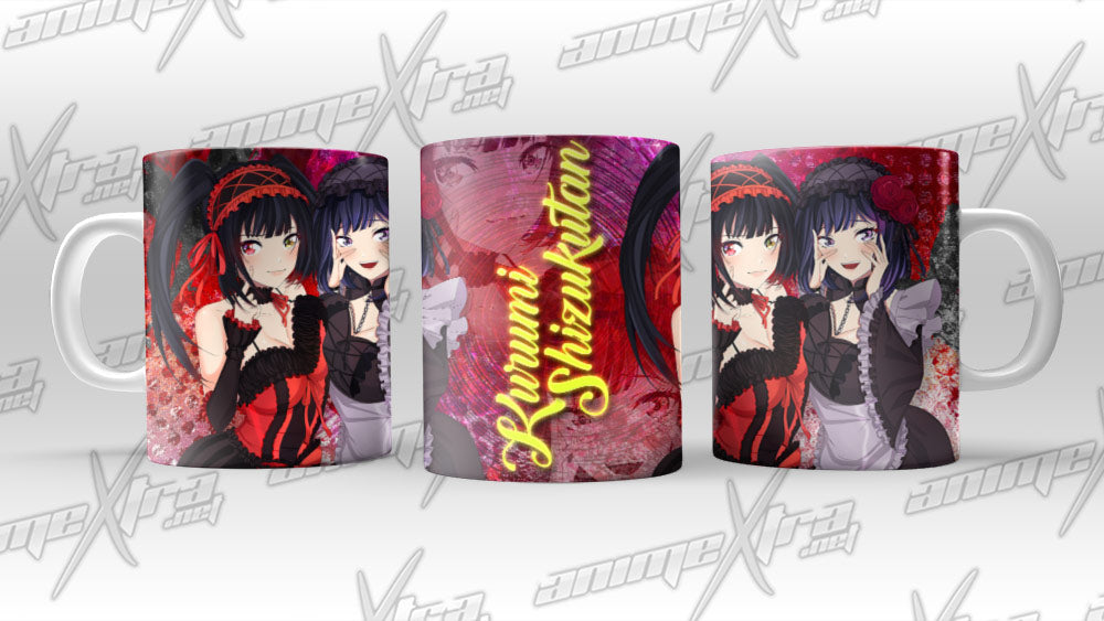 Kurumi and Shizukutan Color Changing Mugs