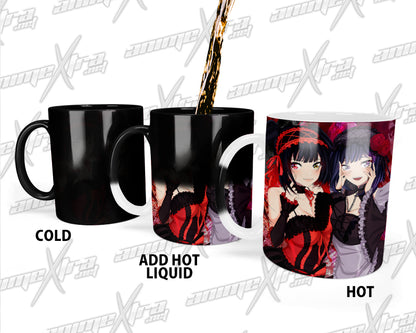 Kurumi and Shizukutan Color Changing Mugs