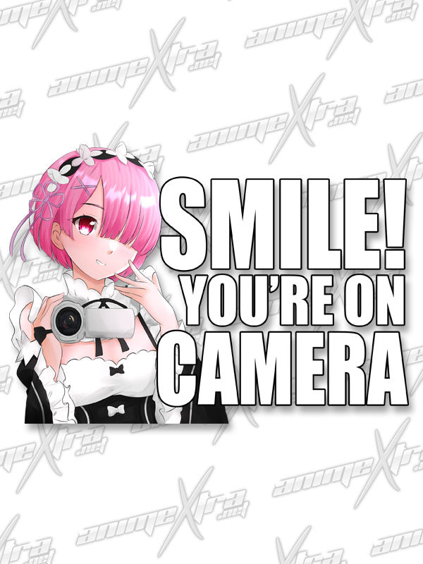 Ram Smile You're On Camera Kiss Cuts