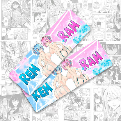 Rem Ram Lingerie Bookmarks