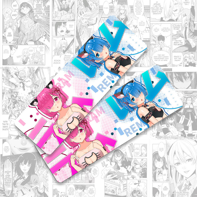 Rem Ram Neko Bookmarks