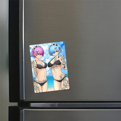 Rem Ram Tattoo Magnets