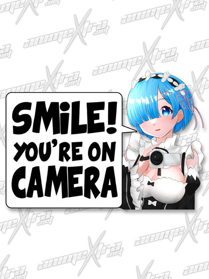 Rem Smile You're On Camera Kiss Cuts