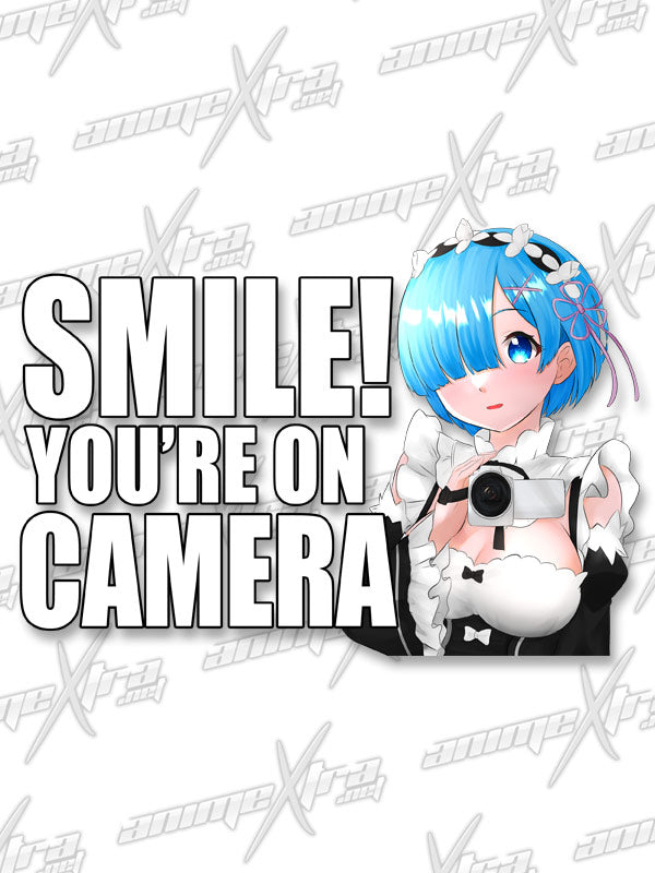 Rem Smile You're On Camera Kiss Cuts