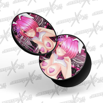 Ram Reverse Bunny Girl Phone Grips