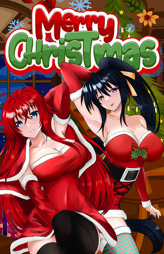 Akeno Rias Santa Poster