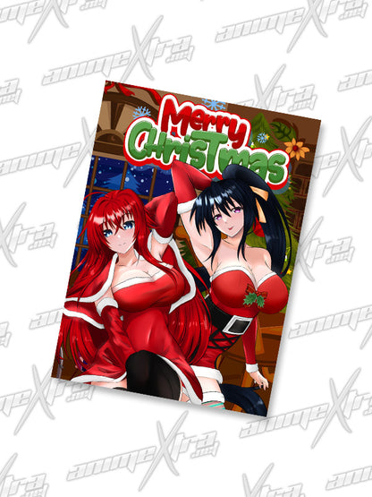 Rias Akeno Xmas Box Slaps