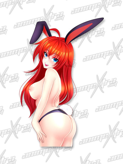 Rias Reverse Bunny Girl Kiss Cuts