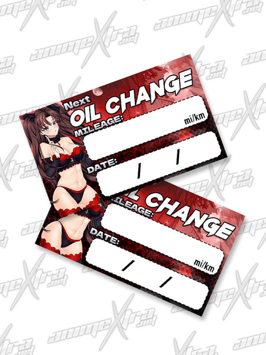 Rin Tohsaka Oil Change Sticker