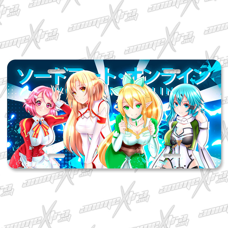 Sao Sticker SAO License Plate – AnimeXtra