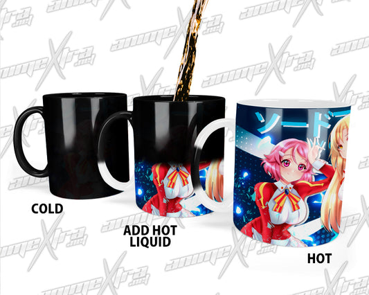 SAO Girls Color Changing Mugs