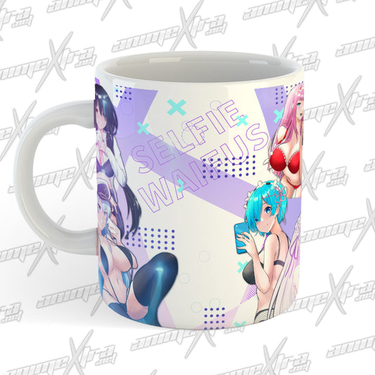 Selfie Waifus Coffee Mugs