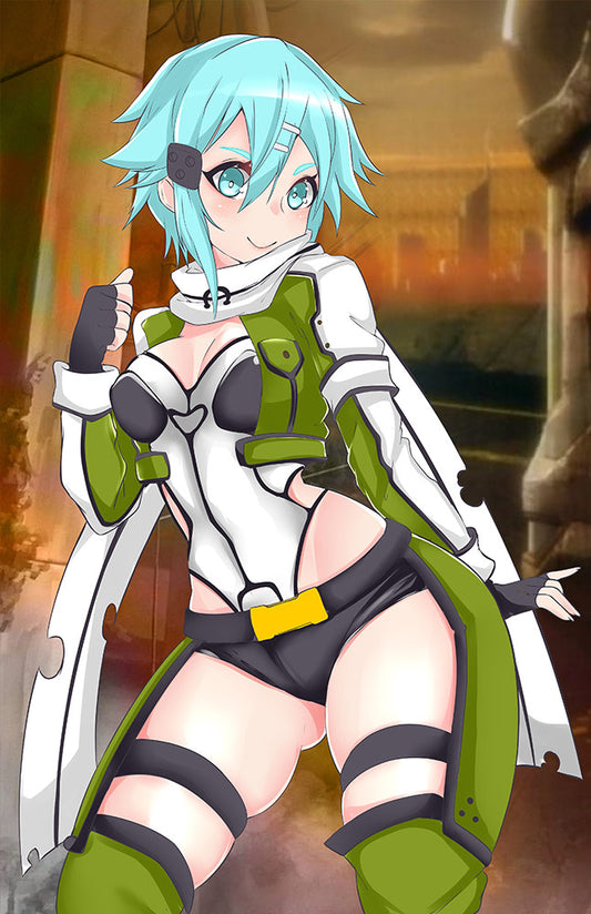 Sinon GGO Poster