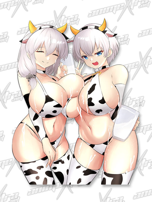 Tsuki & Hana Uzaki Cowgirl Kiss Cuts