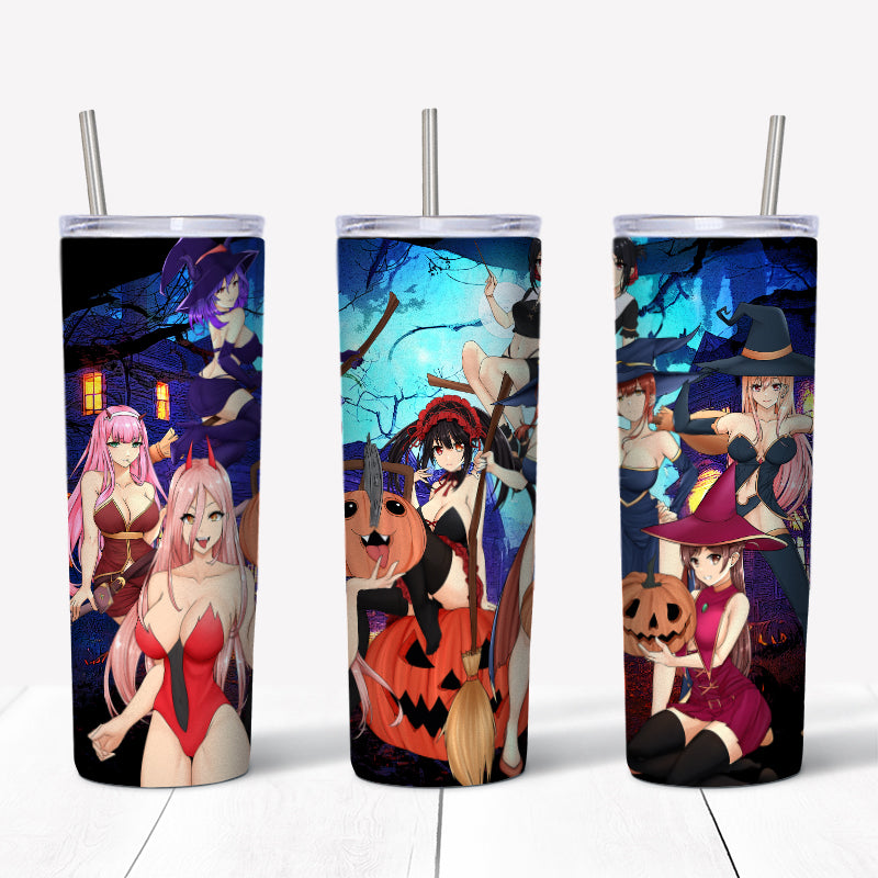 Waifu Witches Tumbler