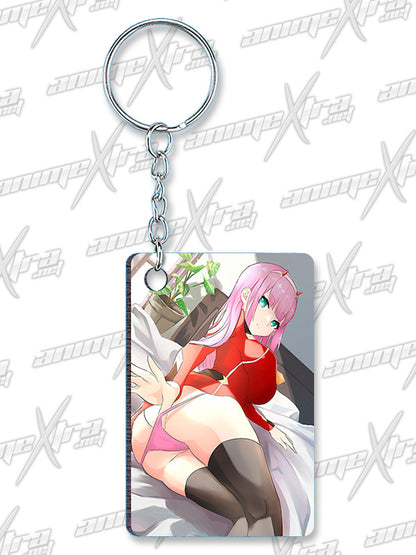 Zero Two BAWC Keychain