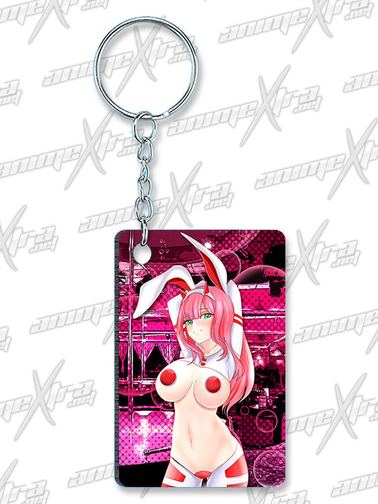 Zero Two Bunnygirl Keychain