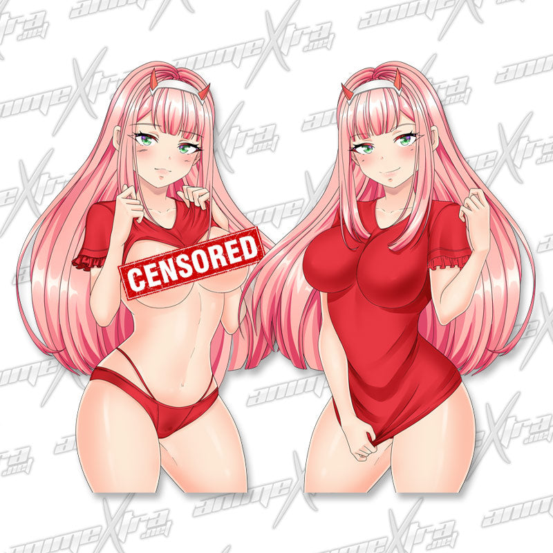 Zero Two Flashing Front and Back